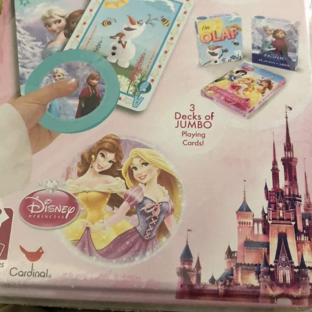 Disney Frozen, Olaf & Princess Playing‎ Card Games Superset in Collectible Tin